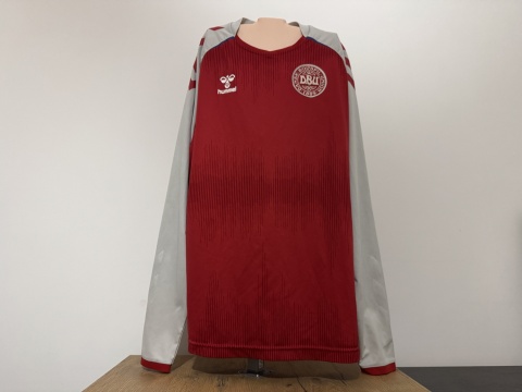 KOSZULKA Dania (reprezentacja) 2020 home Hummel L long