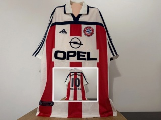 KOSZULKA Bayern Monachium (Niemcy) 2000/02 away #10 Maradona Adidas XXL