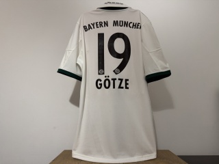KOSZULKA Bayern Monachium (Niemcy) 2013/14 away #19 Gotze Adidas L