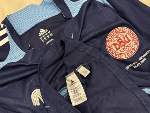 KOSZULKA Dania (reprezentacja) 2006 GK #1 Sorensen Adidas XL match issue