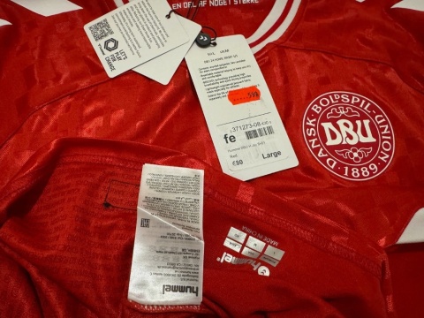 KOSZULKA Dania (reprezentacja) 2024 home Hummel L NOWA