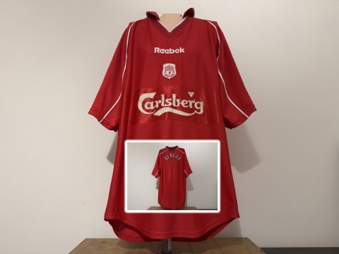 KOSZULKA FC Liverpool (Anglia) 2000/01 home Berger Reebok M