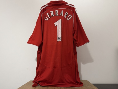 KOSZULKA FC Liverpool (Anglia) 2006/08 home #1 Gerrard Adidas XXL