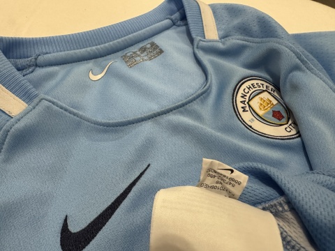 KOSZULKA Manchester City (Anglia) 2017/18 home Nike 98