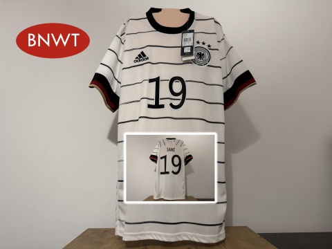 KOSZULKA Niemcy (reprezentacja) 2020 home #19 Sane Adidas M NOWA