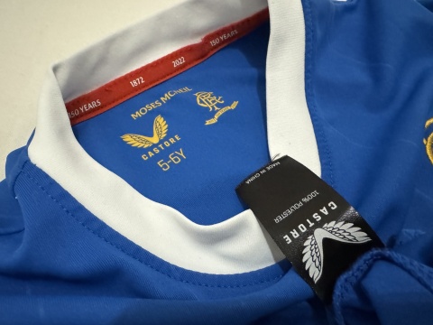 KOSZULKA Rangers FC (Szkocja) 2021/22 home Castore 128