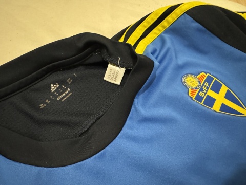 KOSZULKA Szwecja (reprezentacja) 2014 training Adidas S