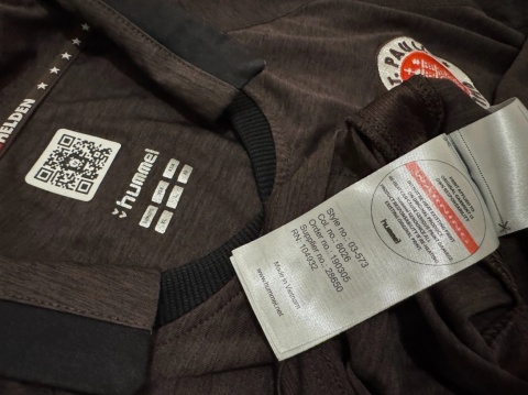 KOSZULKA FC St. Pauli (Niemcy) 2014/16 training Hummel L