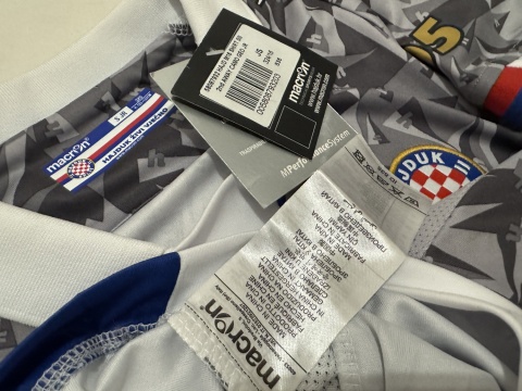 KOSZULKA Hajduk Split (Chorwacja) 2015/16 3rd Macron 128 NOWA