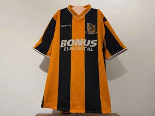 KOSZULKA Hull City (Anglia) 2004/05 home Diadora L