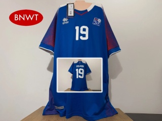 KOSZULKA Islandia (reprezentacja) 2018 home #19 Gislason Errea XXL NOWA