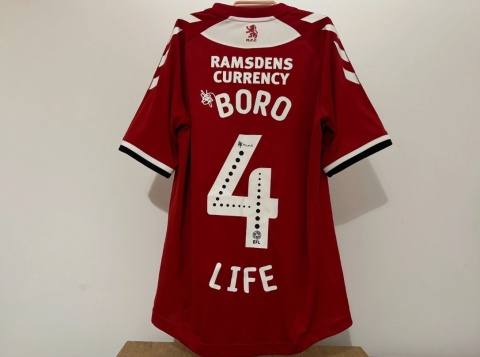 KOSZULKA Middlesbrough FC (Anglia) 2019/20 home #4 Hummel S
