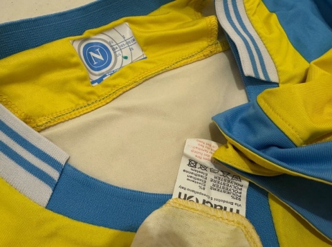 KOSZULKA SSC Napoli (Włochy) 2013/14 3rd Macron S