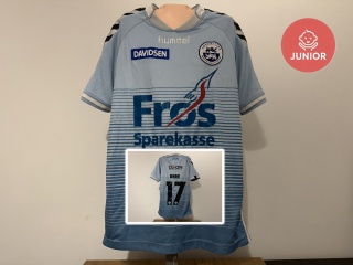 KOSZULKA Sonderjyske (Dania) 2016/17 home #17 Uhre Hummel 164