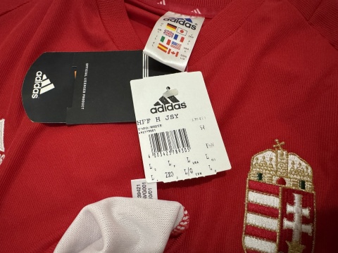 KOSZULKA Węgry (reprezentacja) 2002 home Adidas L NOWA