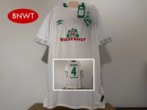 KOSZULKA Werder Brema (Niemcy) 2018/19 3rd #4 Pizarro Umbro M NOWA