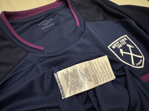 KOSZULKA West Ham United (Anglia) training Umbro XXL