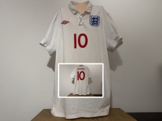 KOSZULKA Anglia (reprezentacja) 2010 home #10 Rooney L