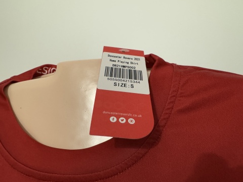 KOSZULKA Doncaster Rovers (Anglia) 2021/22 home S NOWA