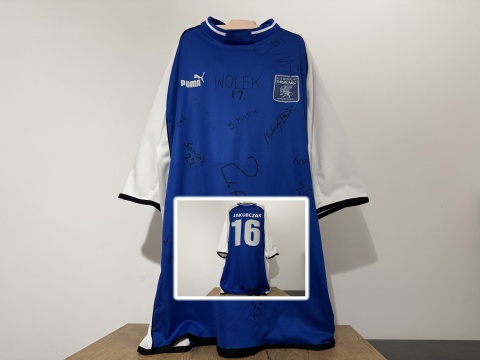 KOSZULKA Drukarz Warszawa (Polska) #16 Jakubczak Puma XL