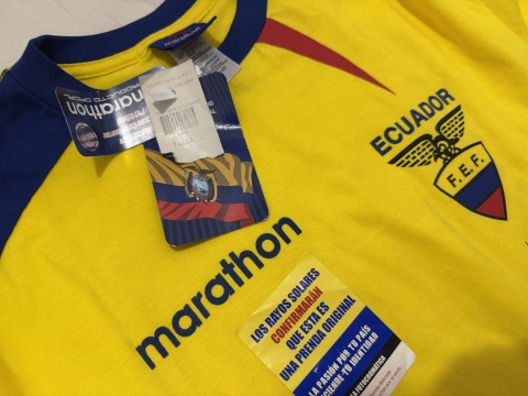 KOSZULKA Ekwador (reprezentacja) 2007 home Marathon L NOWA