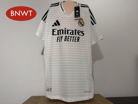KOSZULKA Real Madryt (Hiszpania) 2024/25 home Adidas L authentic NOWA