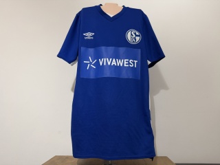KOSZULKA Schalke 04 Gelsenkirchen (Niemcy) 2021/22 home Umbro M