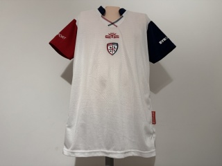 KOSZULKA Cagliari Calcio (Włochy) 2022/23 pre-match EYE XS