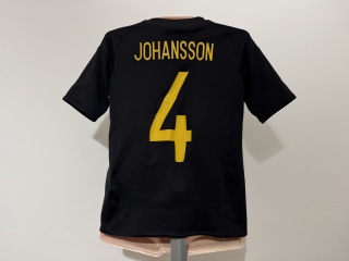 KOSZULKA AIK Solna (Szwecja) 2016/17 home #4 Johansson Adidas 128