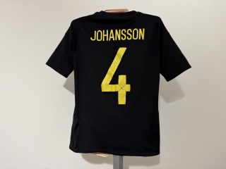 KOSZULKA AIK Solna (Szwecja) 2016/17 home #4 Johansson Adidas 140