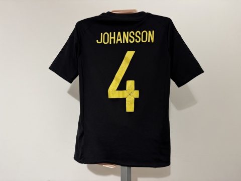 KOSZULKA AIK Solna (Szwecja) 2016/17 home #4 Johansson Adidas 140