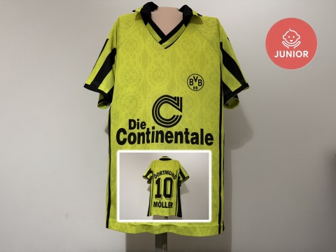 KOSZULKA Borussia Dortmund (Niemcy) 1996/97 home #10 Moller 164