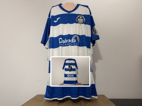 KOSZULKA Greenock Morton (Szkocja) 2023/24 home #5 Joma XL
