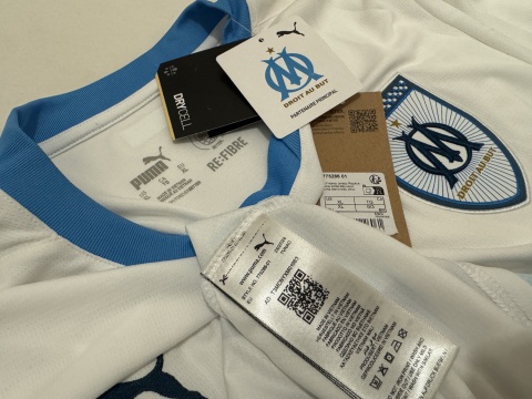 KOSZULKA Olympique Marsylia (Francja) 2024/25 home Puma XL NOWA