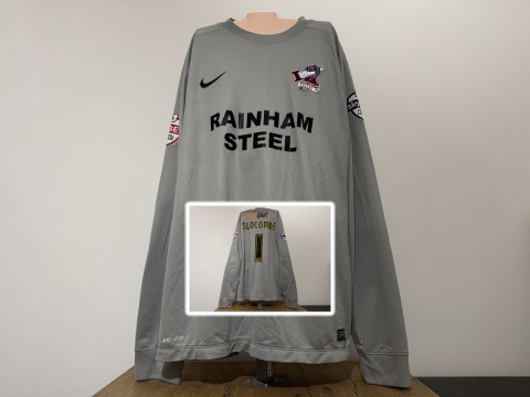 KOSZULKA Scunthorpe United (Anglia) #1 Slocombe Nike M match issue