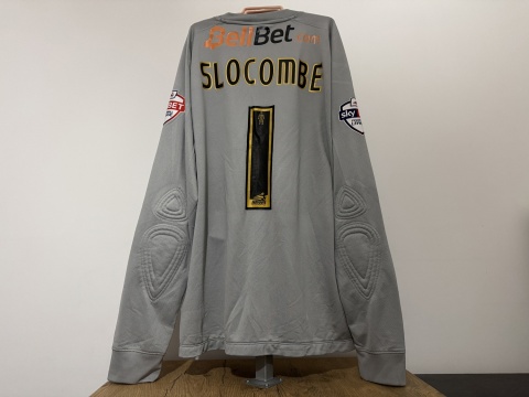 KOSZULKA Scunthorpe United (Anglia) #1 Slocombe Nike M match issue