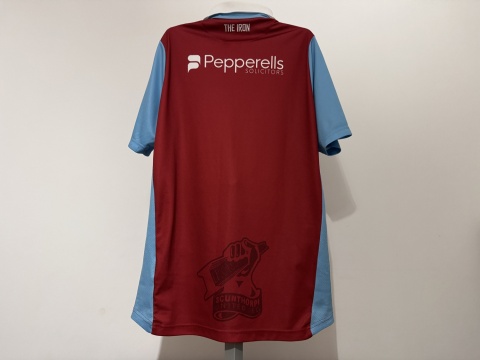 KOSZULKA Scunthorpe United (Anglia) 2020/21 home Macron S