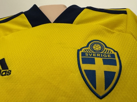 KOSZULKA Szwecja (reprezentacja) 2020 home #7 Larsson Adidas 128