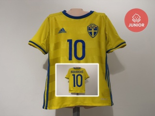 KOSZULKA Szwecja (reprezentacja) 2016 home #10 Ibrahimović Adidas 128