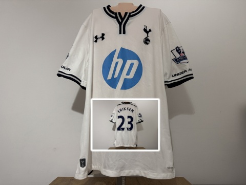 KOSZULKA Tottenham Hotspur (Anglia) 2013/14 home #23 Eriksen Under Armour L