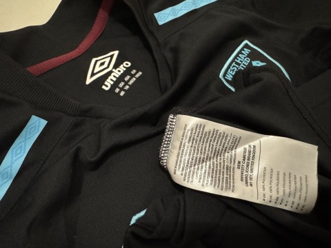 KOSZULKA West Ham United (Anglia) 2017/18 away Umbro 146