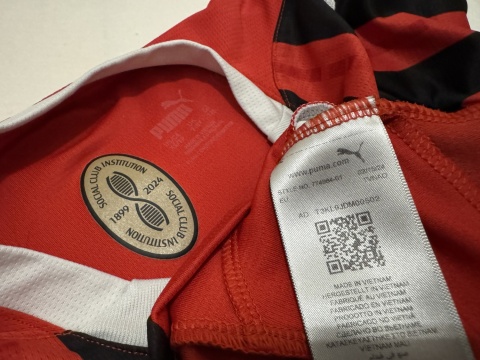 KOSZULKA AC Milan (Włochy) 2024/25 home Puma 128