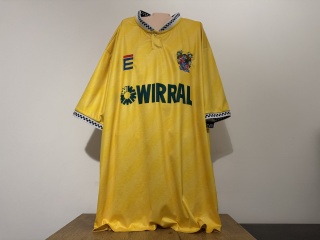 KOSZULKA Tranmere Rovers (Anglia) 1990/91 3rd repro En-s XXL
