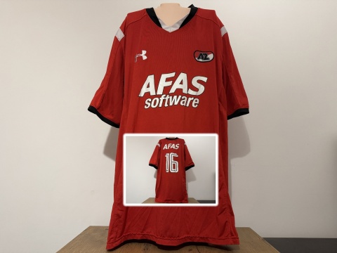 KOSZULKA AZ Alkmaar (Holandia) 2015/16 home #16 Under Armour M