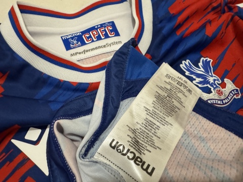 KOSZULKA Crystal Palace (Anglia) 2022/23 home Macron 140