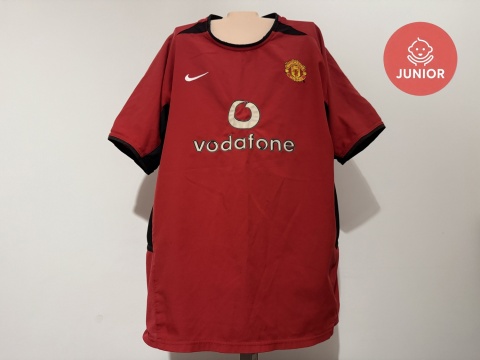 KOSZULKA Manchester United (Anglia) 2002/04 home Nike 164
