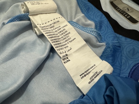 KOSZULKA SSC Napoli (Włochy) 2022/23 home EA7 140