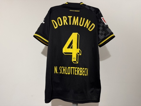 KOSZULKA Borussia Dortmund (Niemcy) 2022/23 away #4 Schlotterbeck Puma 164