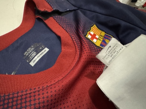 KOSZULKA FC Barcelona (Hiszpania) 2012/13 home #10 Messi Nike 96