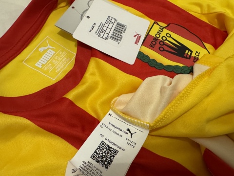 KOSZULKA Korona Kielce (Polska) 2018/19 home Puma 152 NOWA